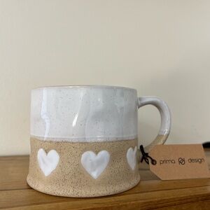 NWT Valentine's mug, minimal, nature.